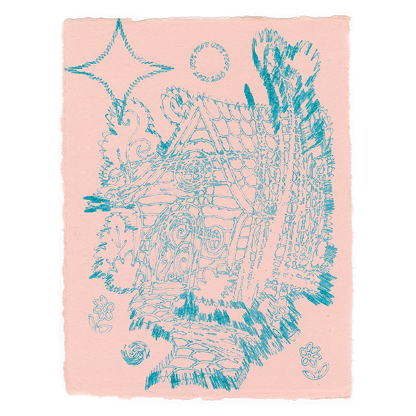 Scribble House Warped